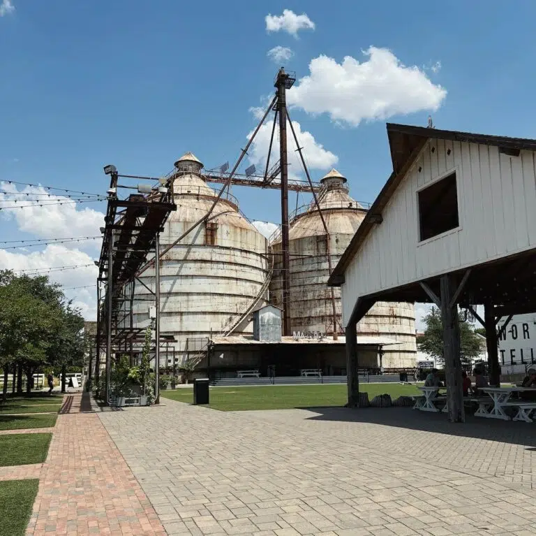 The old Silos at Magnolia in Waco, Texas.